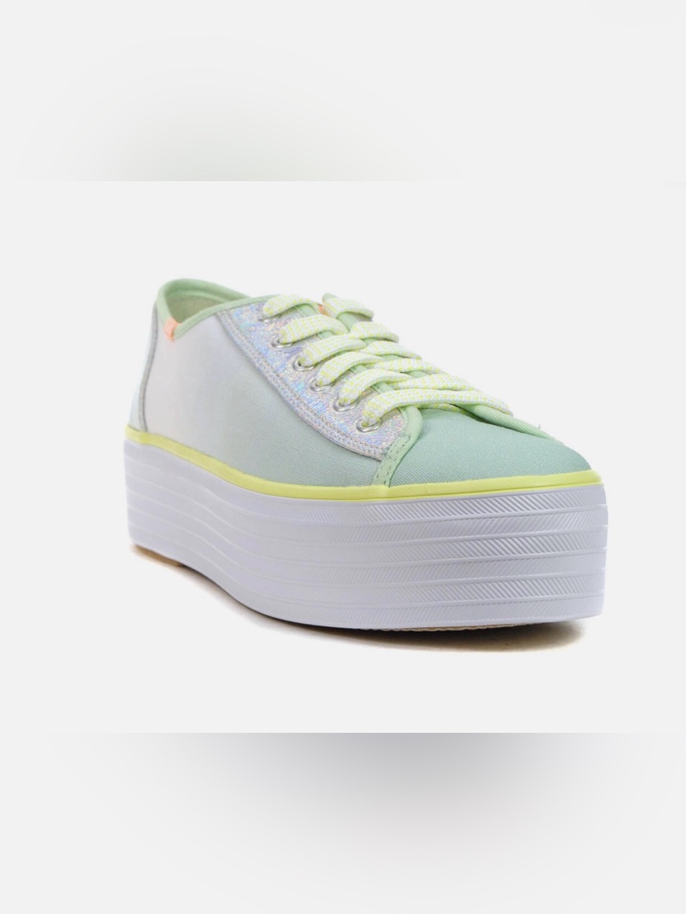 Keds Triple Up Fade Canvas Platform Sneakers.